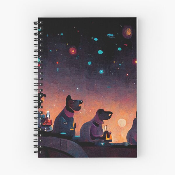 Item preview, Galactic Dog Space Bar designed and sold by Danielle Fay.
