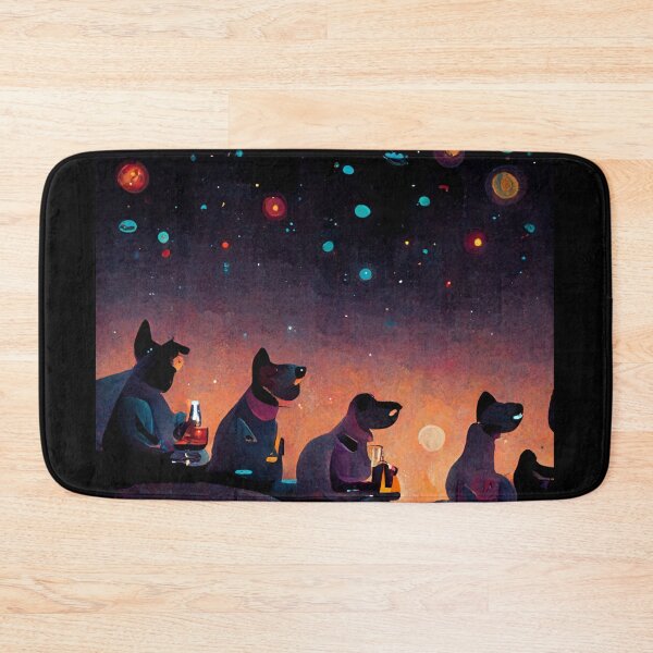 Item preview, Galactic Dog Space Bar designed and sold by Danielle Fay.