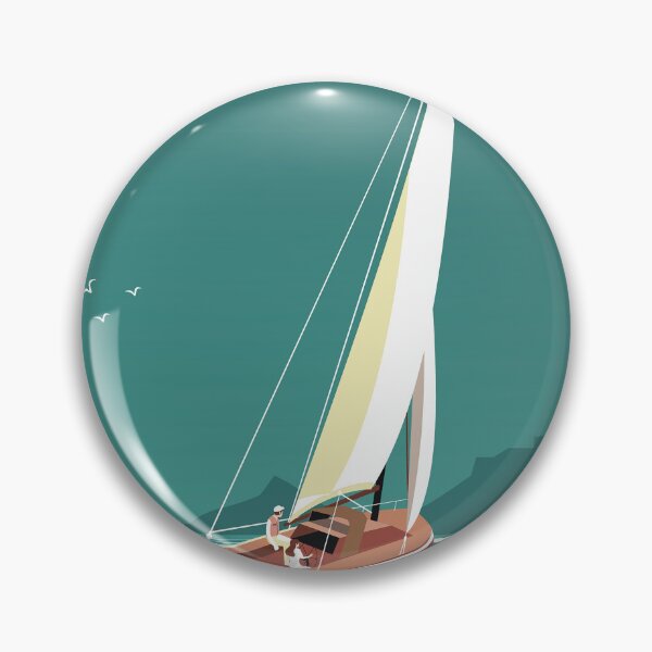 Item preview, sailing, boat, travel poster, vintage, sailing designed and sold by Arctic frame studio.