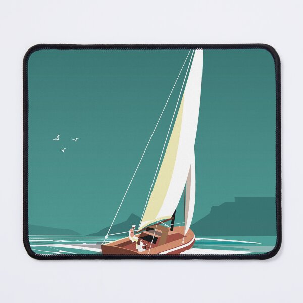 Item preview, sailing, boat, travel poster, vintage, sailing designed and sold by Arctic frame studio.