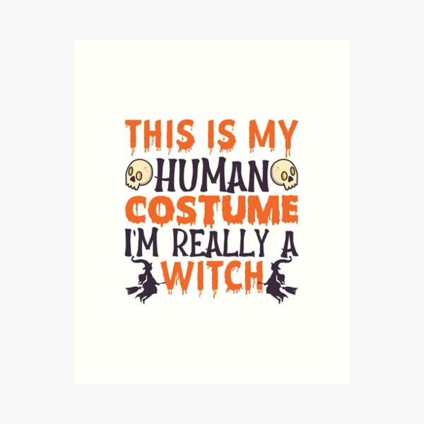 Item preview,  Zombie In Graveyard - This Is My Human Costume Im Really A Witch designed and sold by ImagesDesigns.