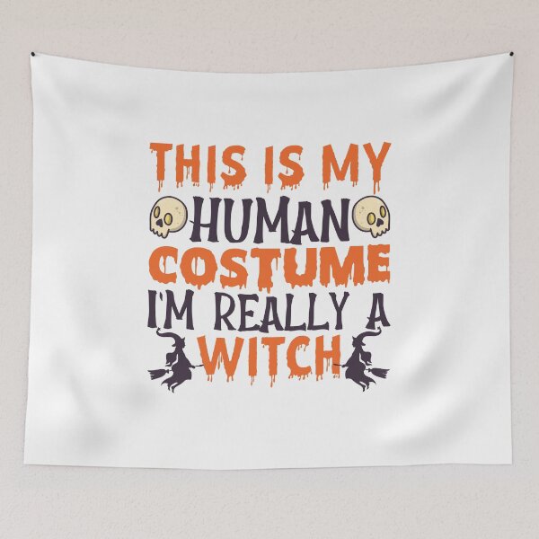 Item preview,  Zombie In Graveyard - This Is My Human Costume Im Really A Witch designed and sold by ImagesDesigns.