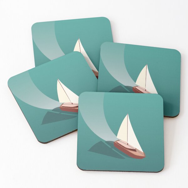 Item preview, ,Navy Blue, Sailing Poster designed and sold by Arctic frame studio.