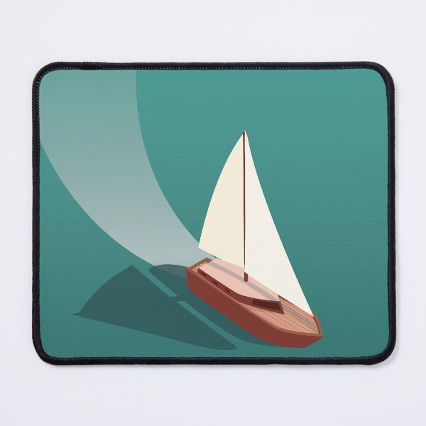 Item preview, ,Navy Blue, Sailing Poster designed and sold by Arctic frame studio.