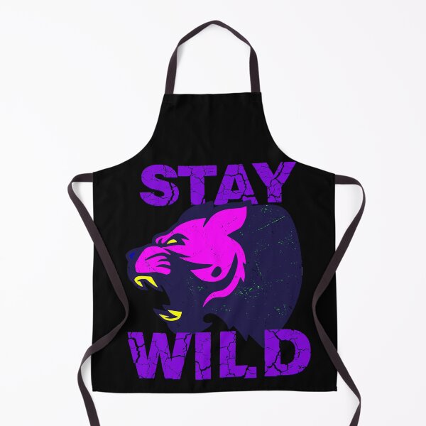Item preview, Stay Wild Club Ben Azelart Merch - angry wolf - energetic pink color designed and sold by ALLURE-minimal.