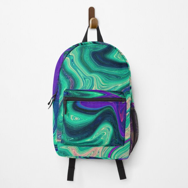 Item preview, Crystal Surfing | Purple Ice Blue | Trippy Liquid Art | Trippy Art | Stoked Up Art designed and sold by StokedUpArt.