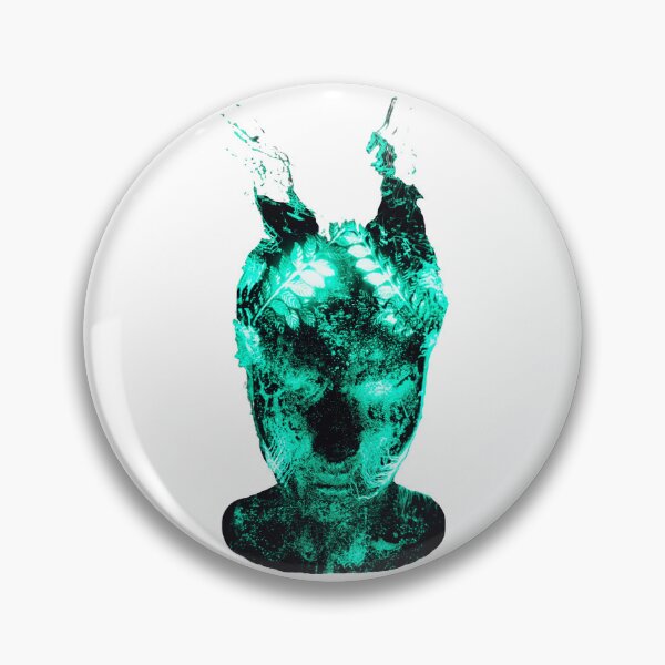 Item preview, Turquoise Neon Face, Futuristic design designed and sold by Dven-Clothes.