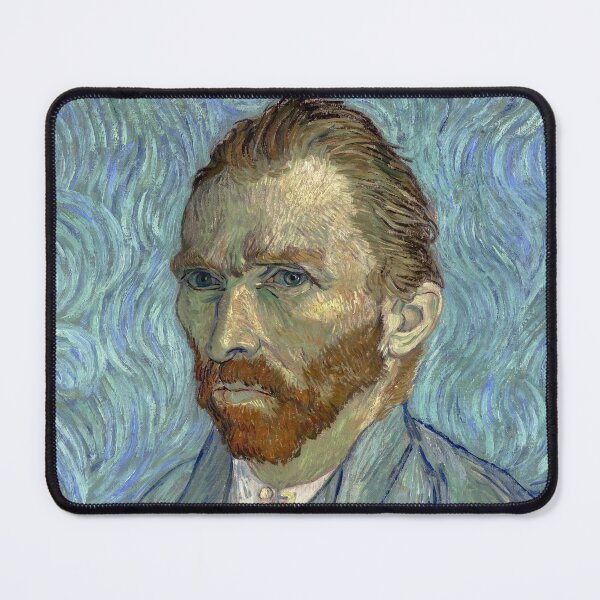 Item preview, Vincent van Gogh's Self-portrait (1889) famous painting designed and sold by Oliveirallan.