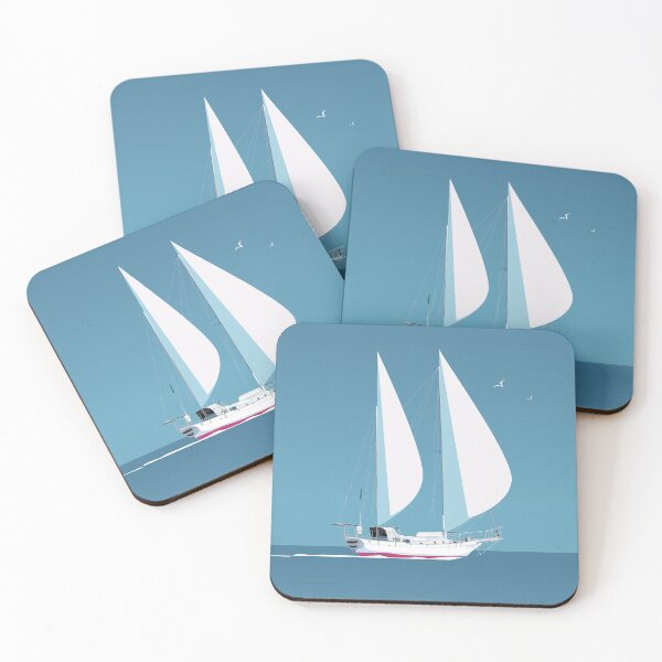 Item preview,  Sailingboat,Navy Blue poster designed and sold by Arctic frame studio.