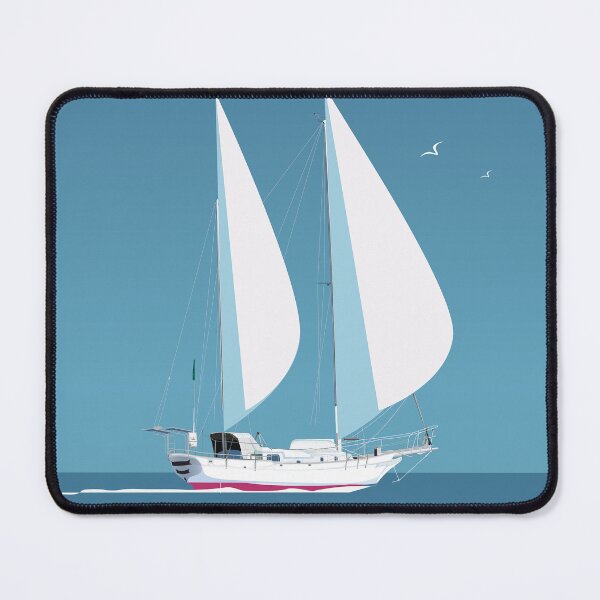 Item preview, Sailingboat,Navy Blue poster designed and sold by Arctic frame studio.