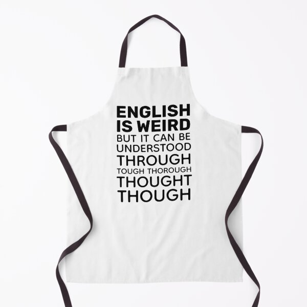 Item preview, English is Weird Funny Grammar designed and sold by ironydesigns.