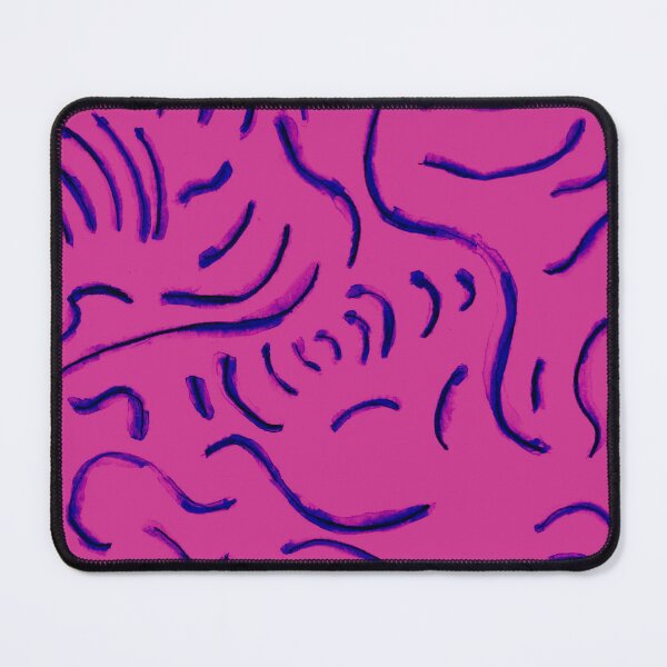 Item preview, Magenta Squiggly Lines Pattern designed and sold by Joseph Bangsund.