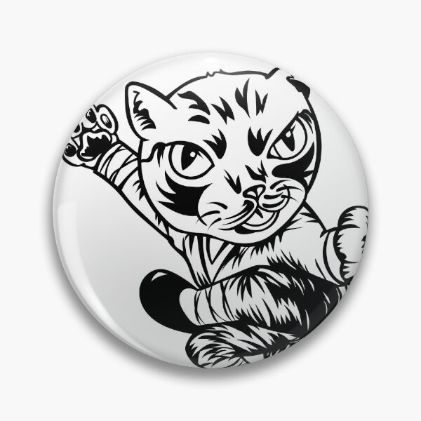 Item preview, CombatI’ve cat academy  designed and sold by Rickido.