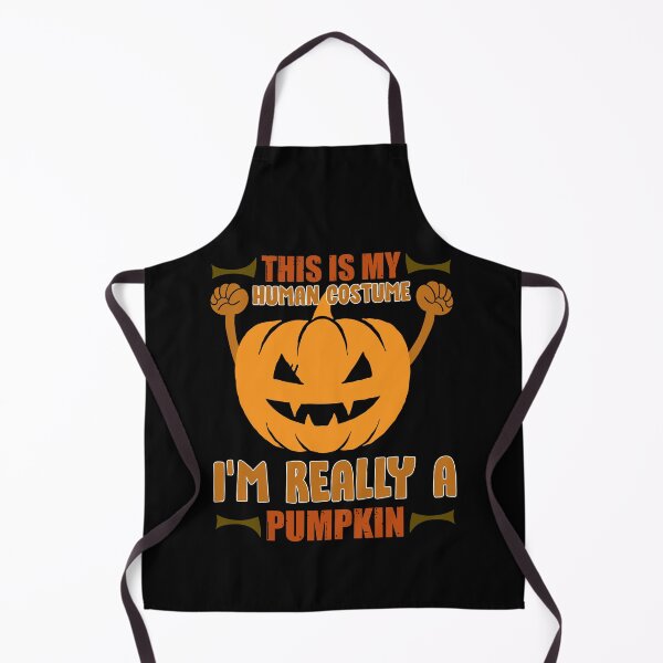 Item preview, Zombie In Graveyard - This Is My Human Costume Im Really A Pumpkin designed and sold by ImagesDesigns.