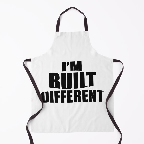 Item preview, I’m built different | Typography design designed and sold by Giovanni-c.