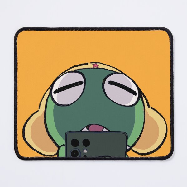 Item preview, I draw keroro looking at phone / Sergeant Keroro designed and sold by RansRoom.