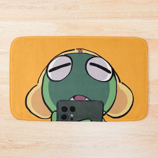 Item preview, I draw keroro looking at phone / Sergeant Keroro designed and sold by RansRoom.