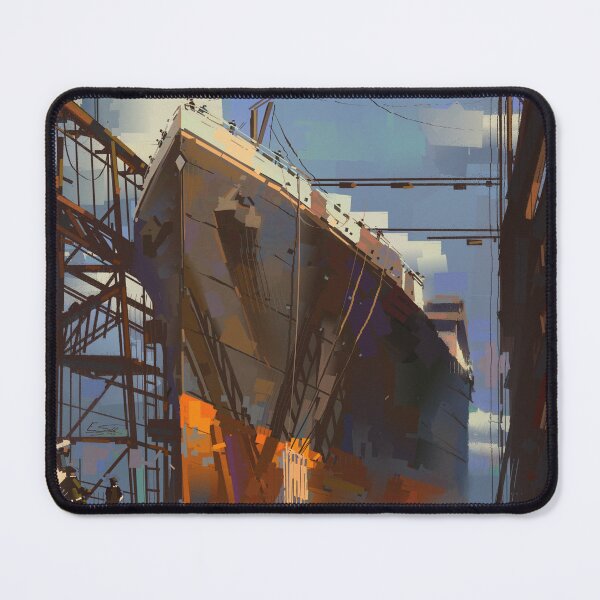 Item preview, The Launch of the RMS Titanic - Maritime painting by artist Eliott Sontot designed and sold by Eliott Sontot.