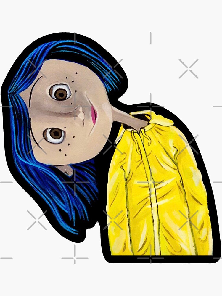 Coraline Sticker For Sale By Nakamoto99 Redbubble