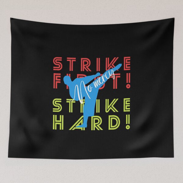 Item preview, Strike First Strike Hard No Mercy Funny designed and sold by koscoscintod42.