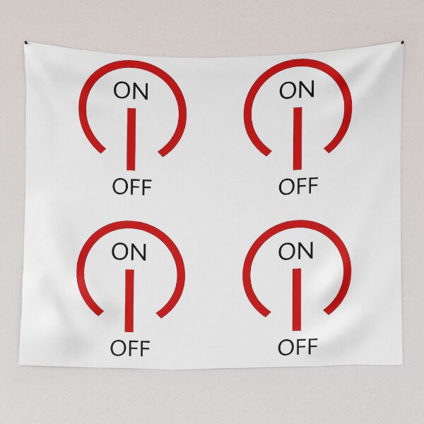 Item preview, On and Off designed and sold by 59SHOP24.