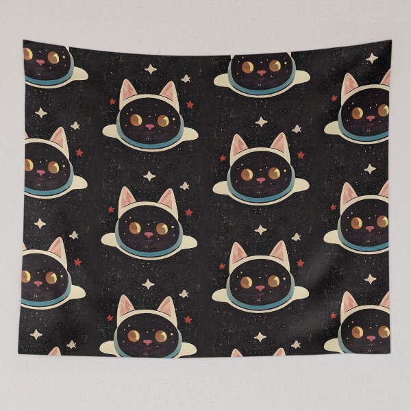 Item preview, astro cat designed and sold by Chillapy.