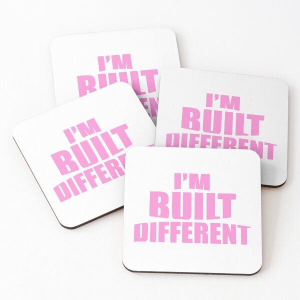 Item preview, I’m built different |  Typography design designed and sold by Giovanni-c.