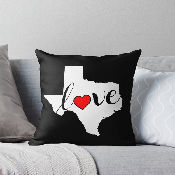 Item preview, Love Texas Heart Proud Texan Home State Cute Design designed and sold by TrendyTees12.