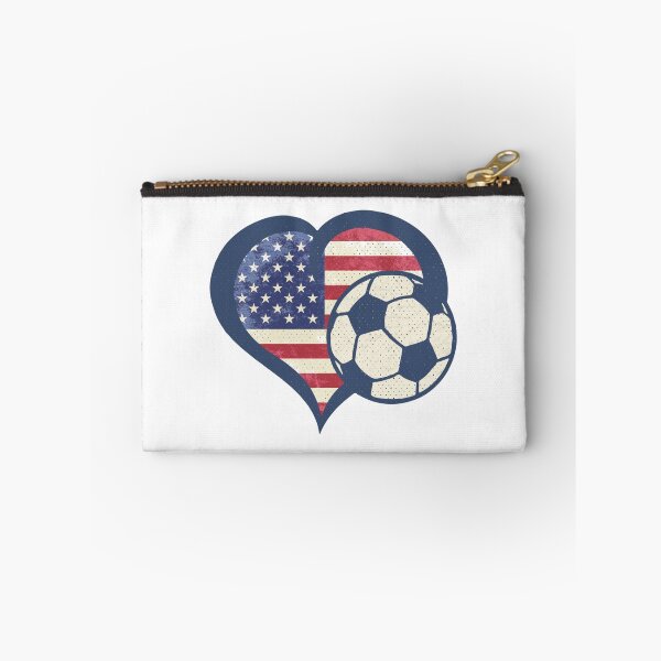 Item preview, USA Soccer Heart - Patriotic American Flag designed and sold by Numero14.