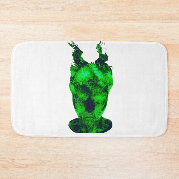 Item preview, Green Neon Face, Futuristic design designed and sold by Dven-Clothes.