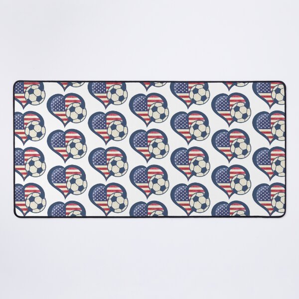 Item preview, USA Soccer Heart - Patriotic American Flag designed and sold by Numero14.