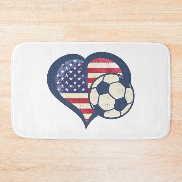 Item preview, USA Soccer Heart - Patriotic American Flag designed and sold by Numero14.
