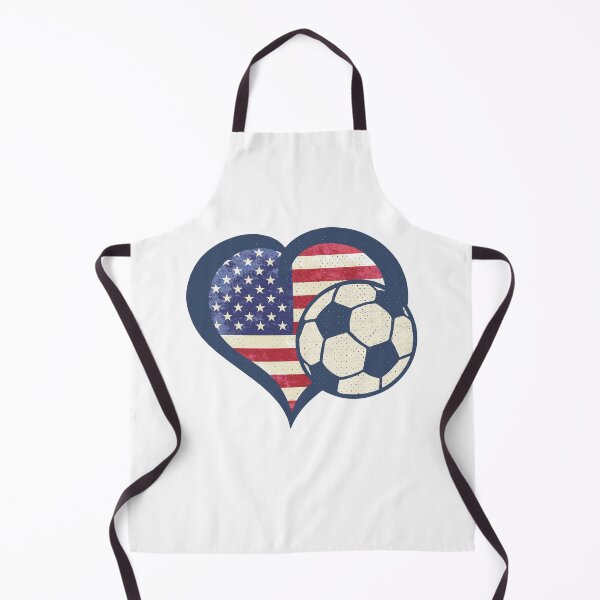 Item preview, USA Soccer Heart - Patriotic American Flag designed and sold by Numero14.