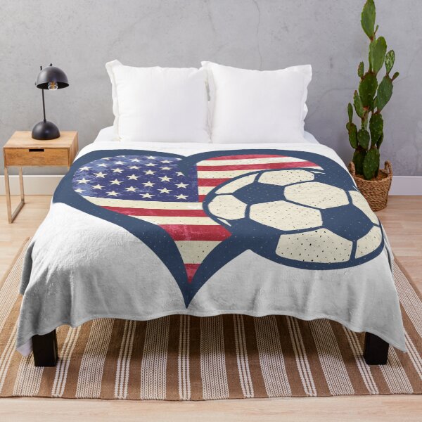 Item preview, USA Soccer Heart - Patriotic American Flag designed and sold by Numero14.