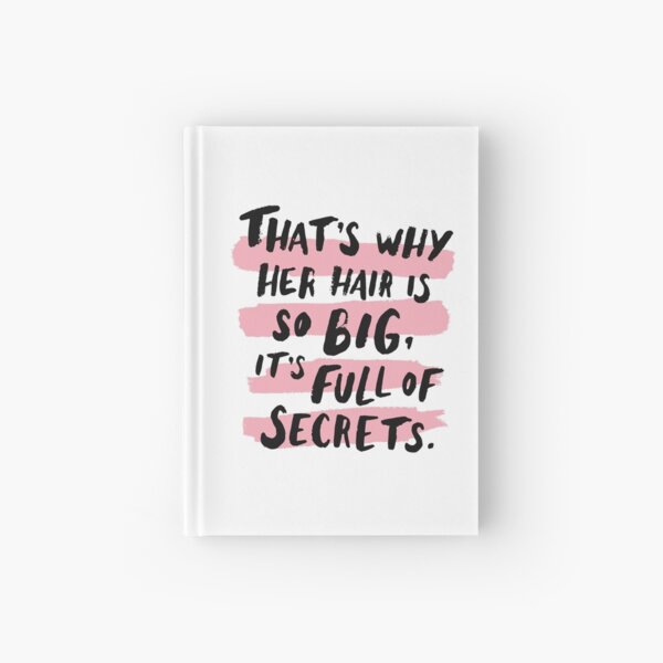 It's Full Of Secrets Hardcover Journal