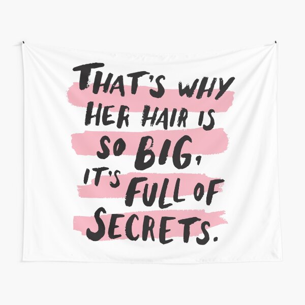 It's Full Of Secrets Tapestry