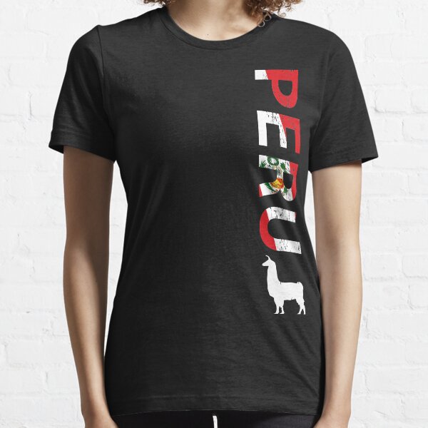 Peru Llama T-shirt Peruvian Soccer Tee Essential T-Shirt