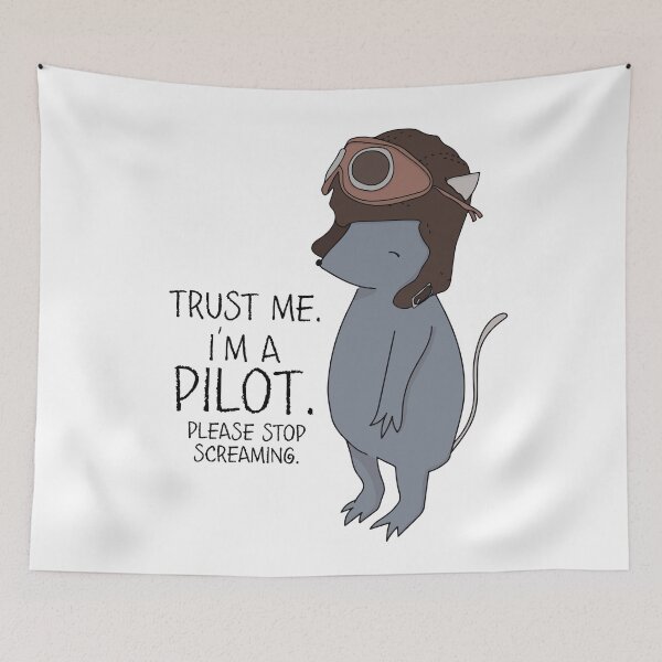 Item preview, Trust Me. Im a Pilot. Please Stop Screaming designed and sold by chillaxcats.
