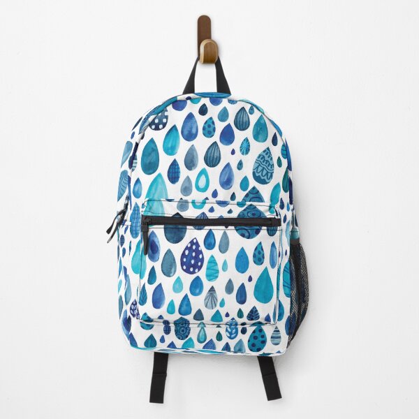 Item preview, Water drops watercolor abstract pattern designed and sold by GarimaSDesign.