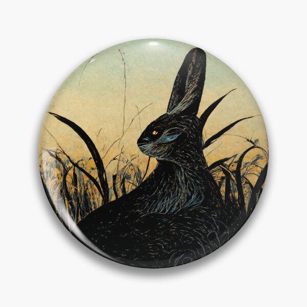 Item preview, Hare in the long grass at dusk designed and sold by insipidditto.