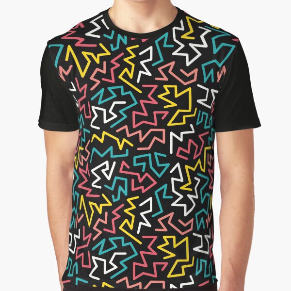 90s pattern t shirt
