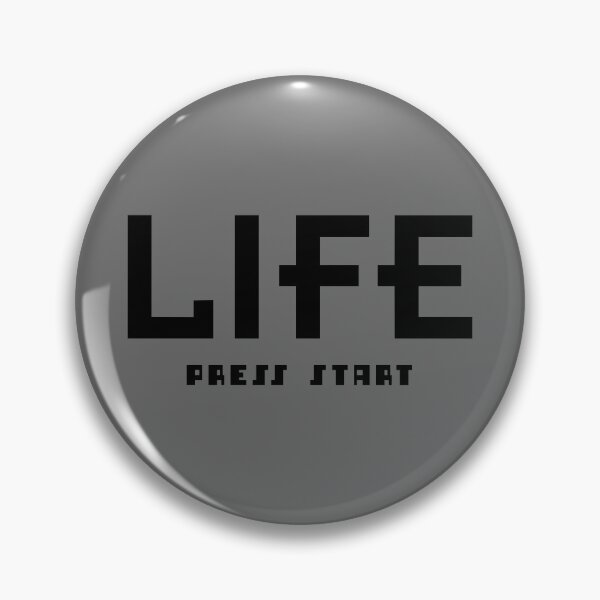 Item preview, LIFE - PRESS START. BLACK. designed and sold by 5hertz.