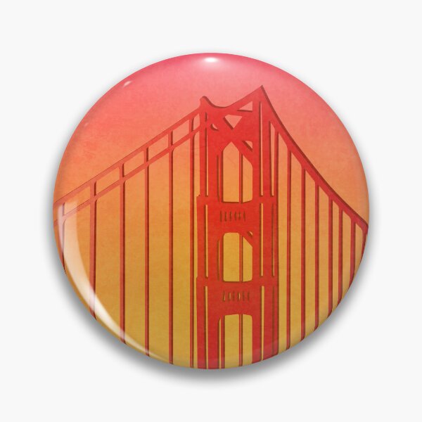 Item preview, Golden Gate Bridge at Sunset designed and sold by ArtFactoryAI.
