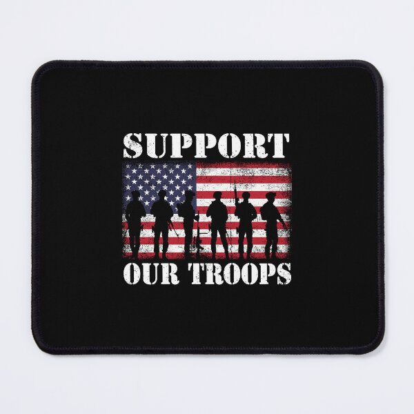 Item preview, Support Our Troops American Flag designed and sold by koscoscintod42.