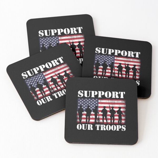 Item preview, Support Our Troops American Flag designed and sold by koscoscintod42.