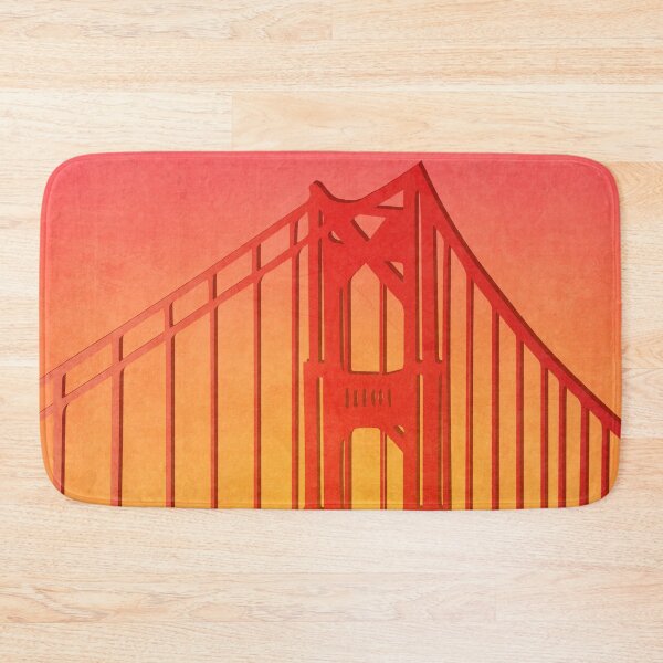 Item preview, Golden Gate Bridge at Sunset designed and sold by ArtFactoryAI.