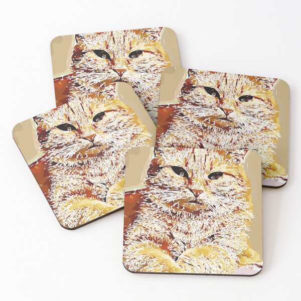 Item preview, Serious Cat  designed and sold by lovleycat.