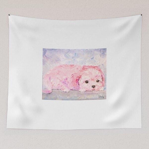 Item preview, Little Puppy Is a Little Bored designed and sold by Natalia_Shchip.