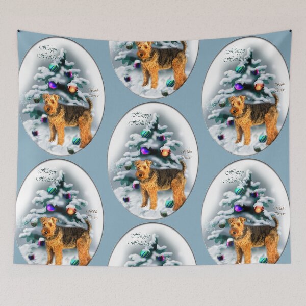 Artikelvorschau, Welsh Terrier Weihnachtsgeschenke entworfen und verkauft von springdaleshops.