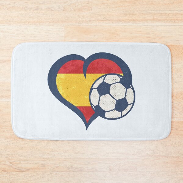 Artikelvorschau, Fußballherz Spanische Flagge - WOSO FutFem entworfen und verkauft von Numero14.